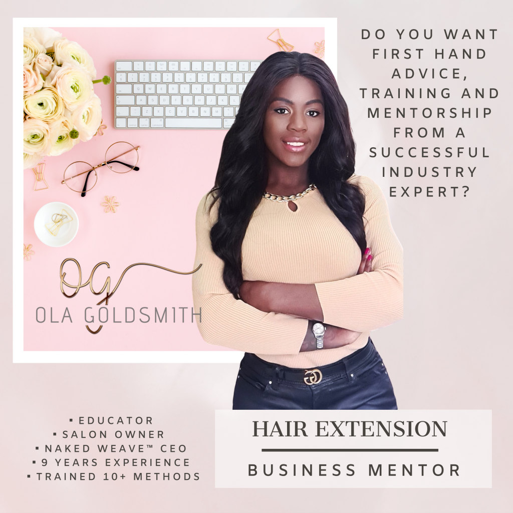 Ola Goldsmith - Hair Extension Business Mentor
