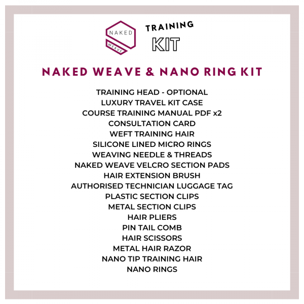 Naked Weave & Nano Ring Courses - Combo Package!